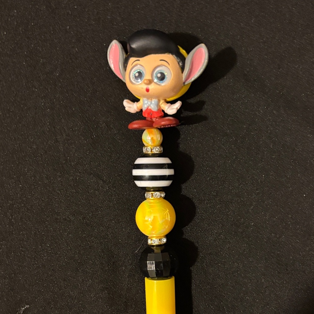 Handmade Disney Doorable Pinocchio Pen - Picture 2 of 5